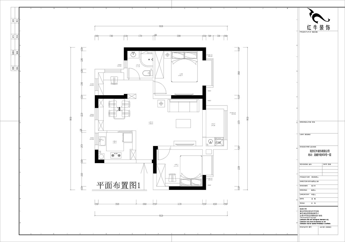 孟憲濤｜云祿花園12-801-80㎡-現(xiàn)代簡(jiǎn)約風(fēng)格｜3室1廳1衛(wèi)｜新房裝修｜定制家｜全包12萬｜00_02平面布置圖